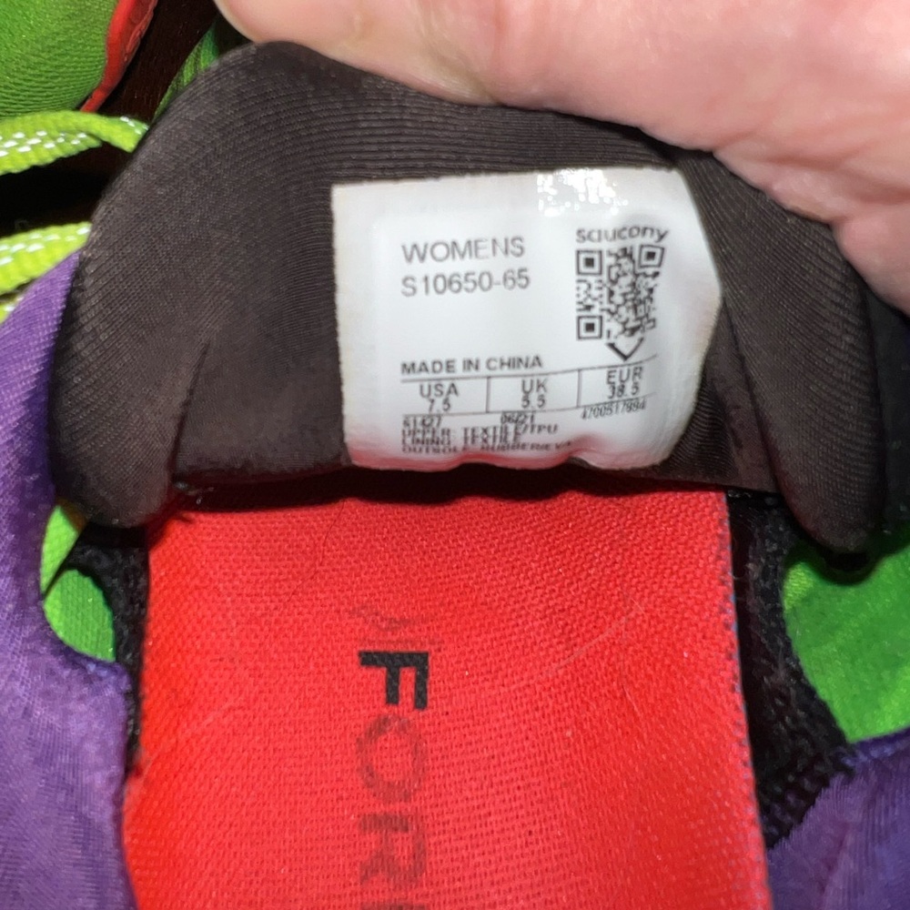 Saucony Ride Women’s sz 7 - Picture 6 of 7